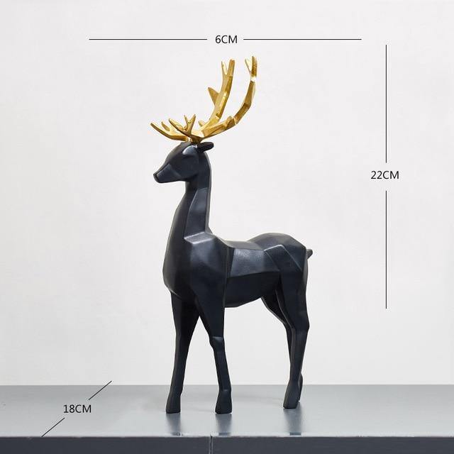 Decorative Deer Figurines - Nordic Side - deer, figurine