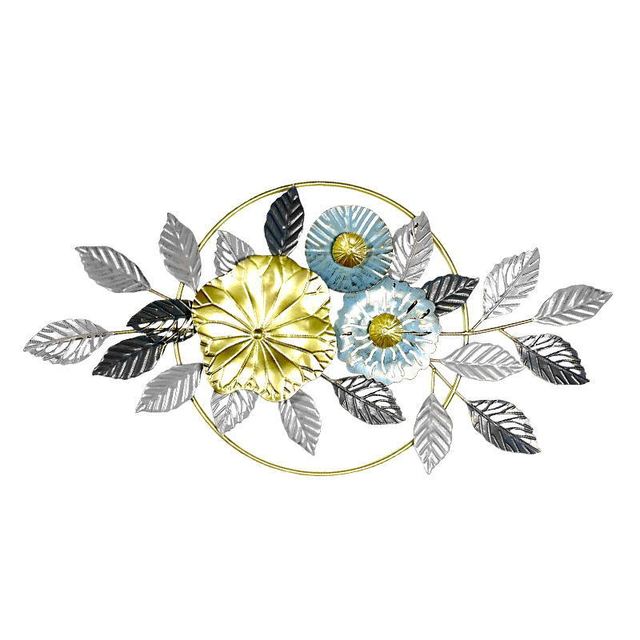 Flower Metal Wall Decor