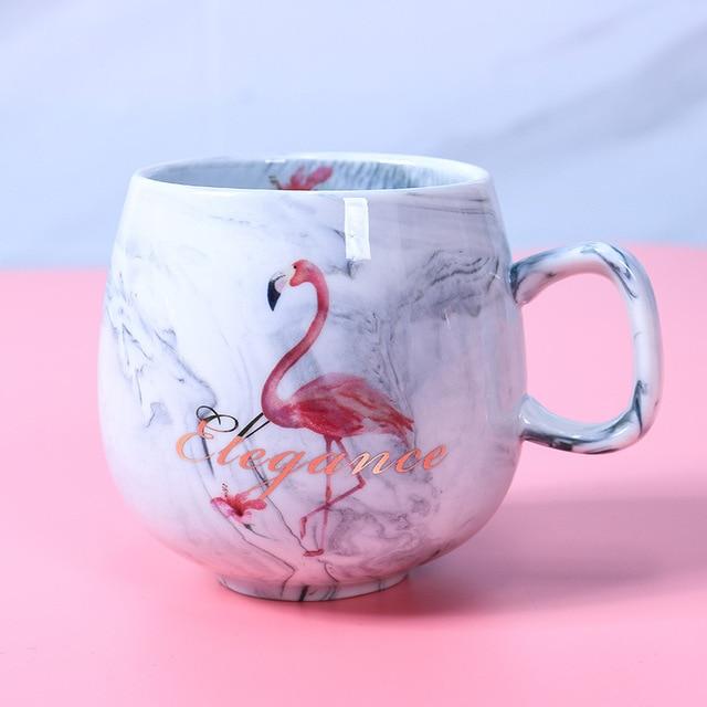 Flamingo Elegant Flamingo Ceramic Mug