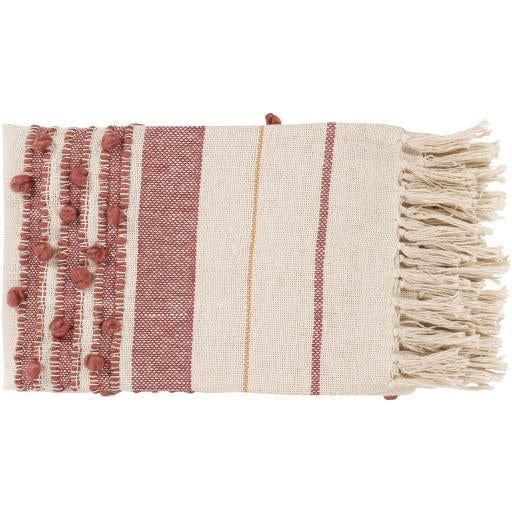 Detailed Hand Woven Throw - Nordic Side - 