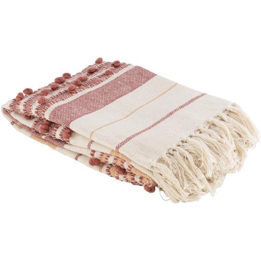 Detailed Hand Woven Throw - Nordic Side - 