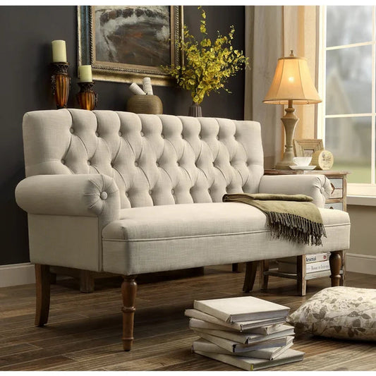 60'' Upholstered Settee Sofa