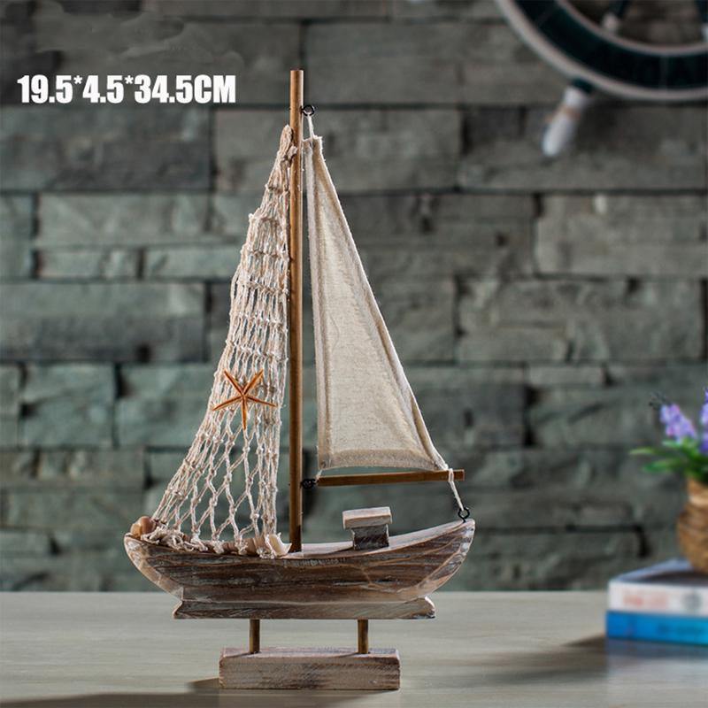 Mediterranean Model Sailboat - Nordic Side - Mediterranean, model, sailboat