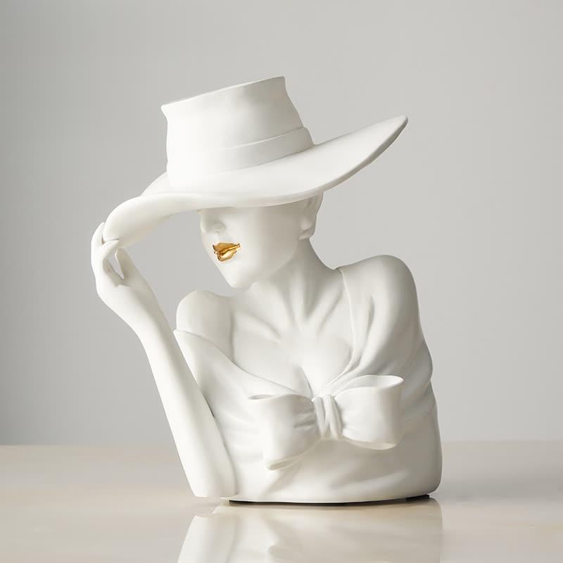 Lady Hat Vase