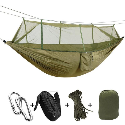 Hammock with Mosquito Bug Net - Camping, Portable, Outdoor - Nordic Side - bug net, chair swings outdoor, hammock chair, hammock chair stand, hammock swing, hammock swing chair, hanging chair