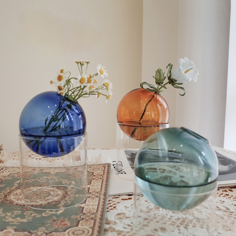 Mini Spherical Crystal Vase