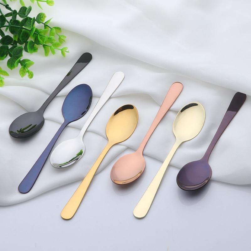 Edrea - Stainless Steel Gold Party Spoons - Nordic Side - 