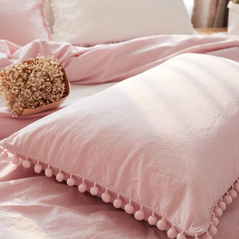 Tassel Bedding Pillow Case - Nordic Side - not-hanger
