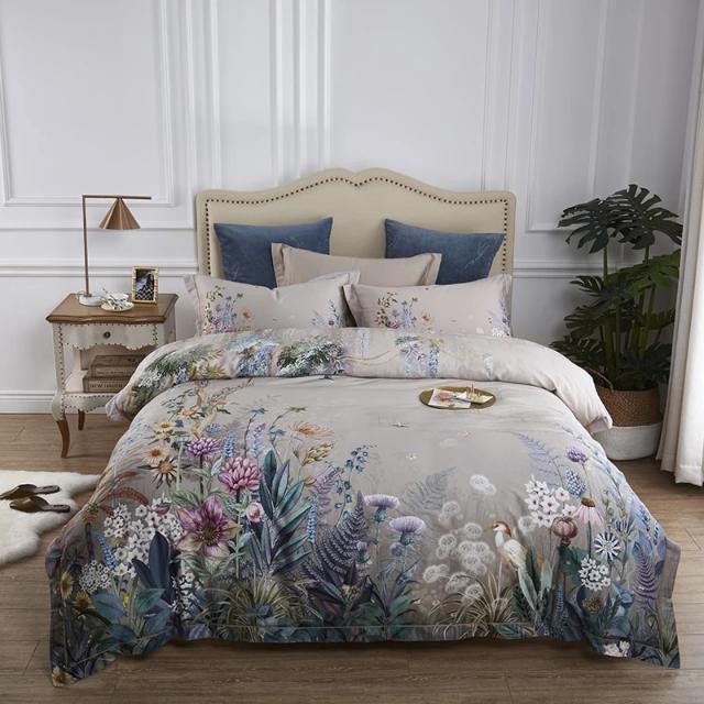 Miya - Colorful Cotton Duvet Cover Set - Nordic Side - BED, Bed & Bath, BEDDING