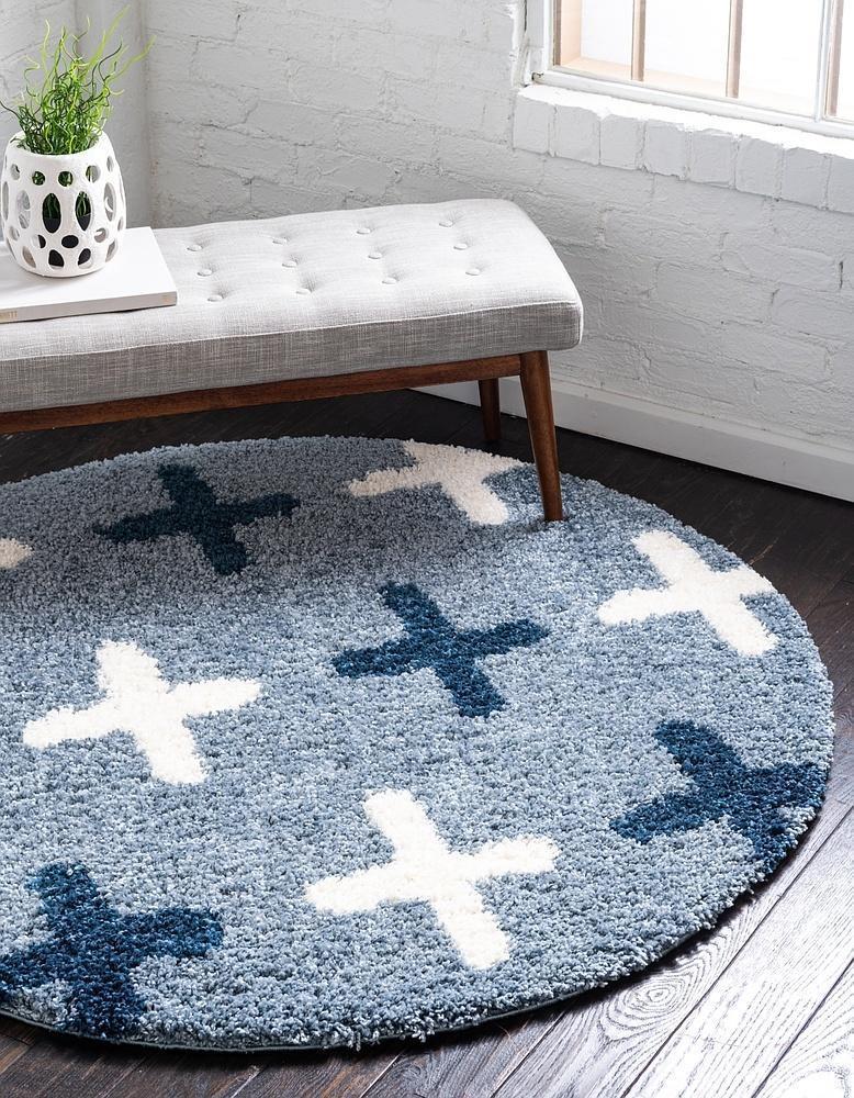 Coleman - Modern Nordic Shaggy Rug - Nordic Side - abstract-rug, Area-rug, feed-cl0-over-80-dollars, geometric-rug, hallway-runner, large-rug, modern, modern-nordic, modern-rug, round-rug, sh