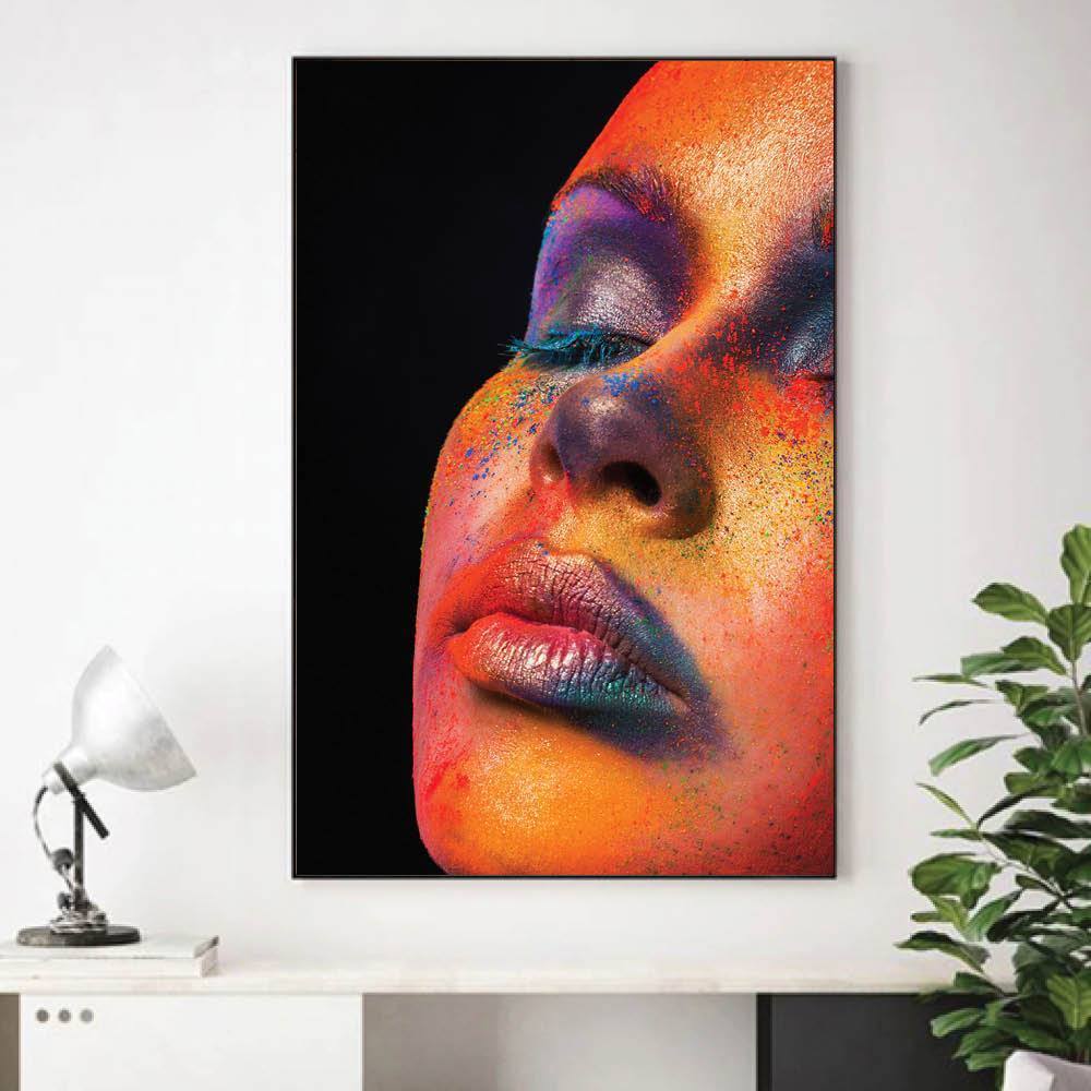 Painted Woman Canvas - Nordic Side - 