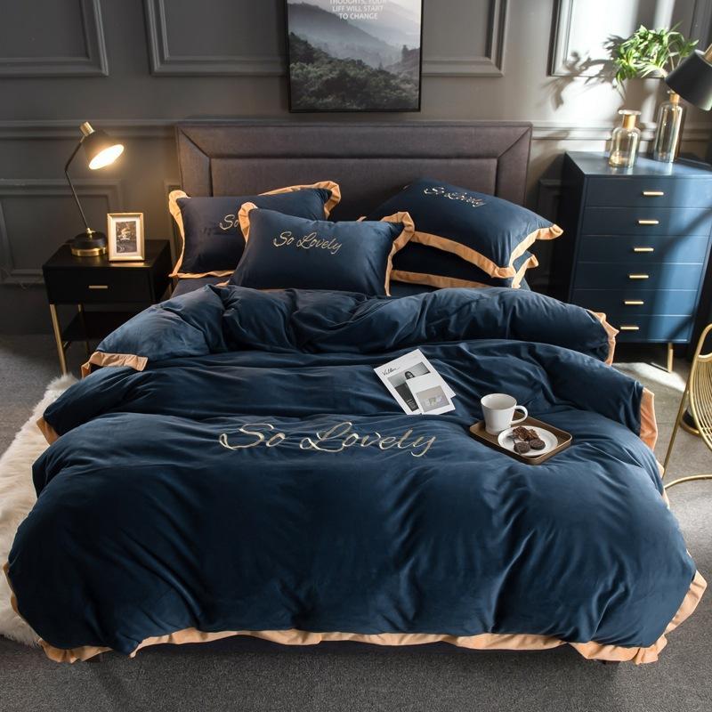 So Lovely Velvet Bedding Set - Nordic Side - 