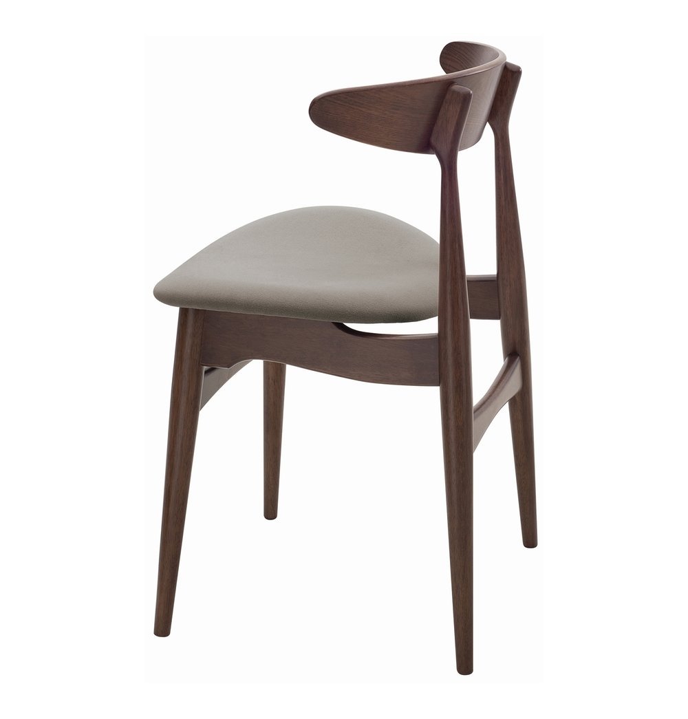 Tricia - Walnut & Barley Dining Chair - Nordic Side - 06-10, feed-cl0-over-80-dollars, feed-cl1-furniture, gfurn, hide-if-international, modern-furniture, us-ship