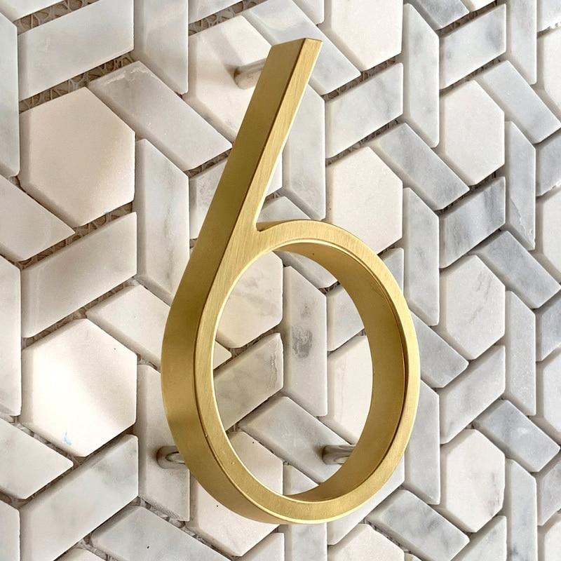 Airresa - Classic House Number Signs - Nordic Side - Decor, House Numbers