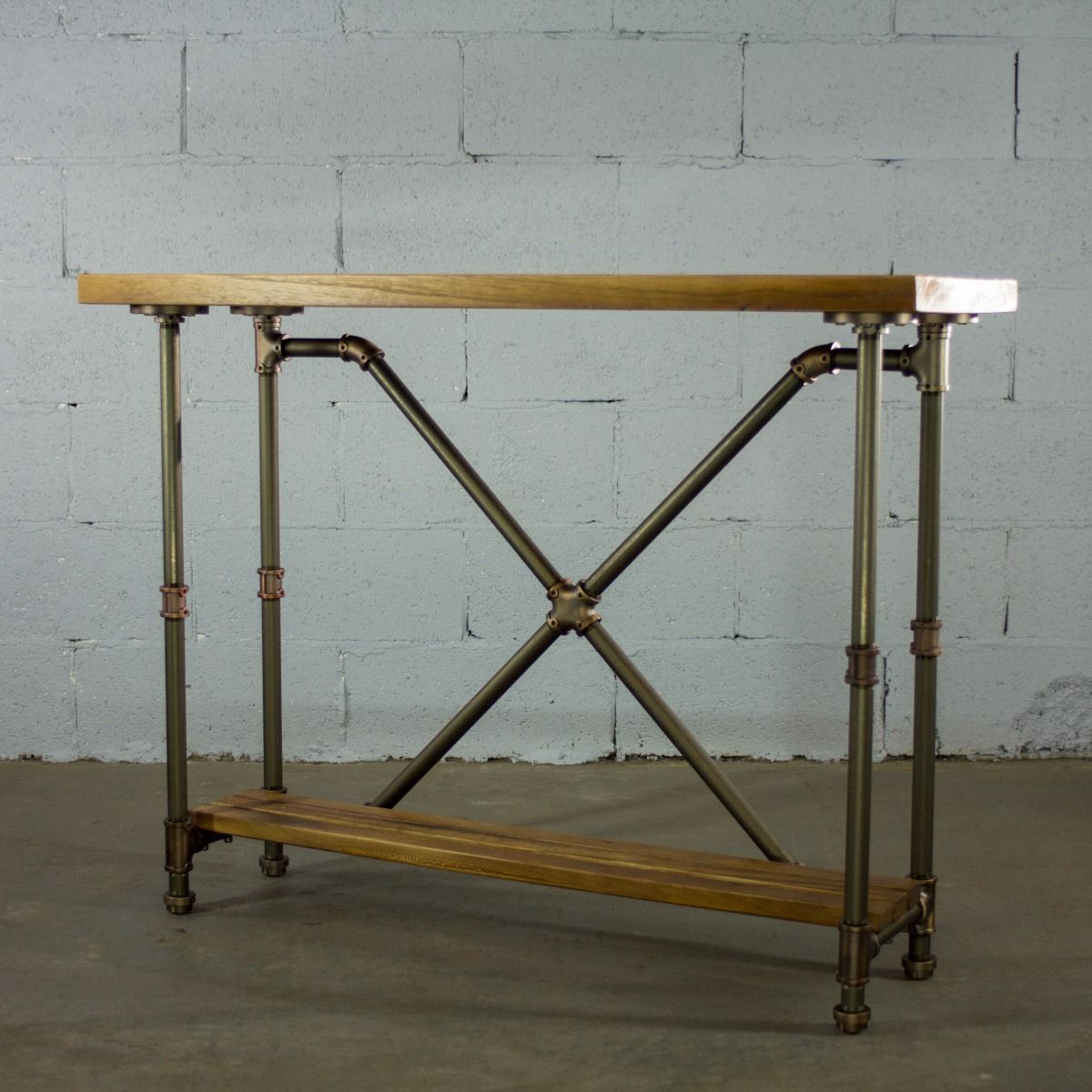 Two Tier Hallway Table - Nordic Side - 10-18, feed-cl0-over-80-dollars, furniture-pipeline, furniture-tag, US