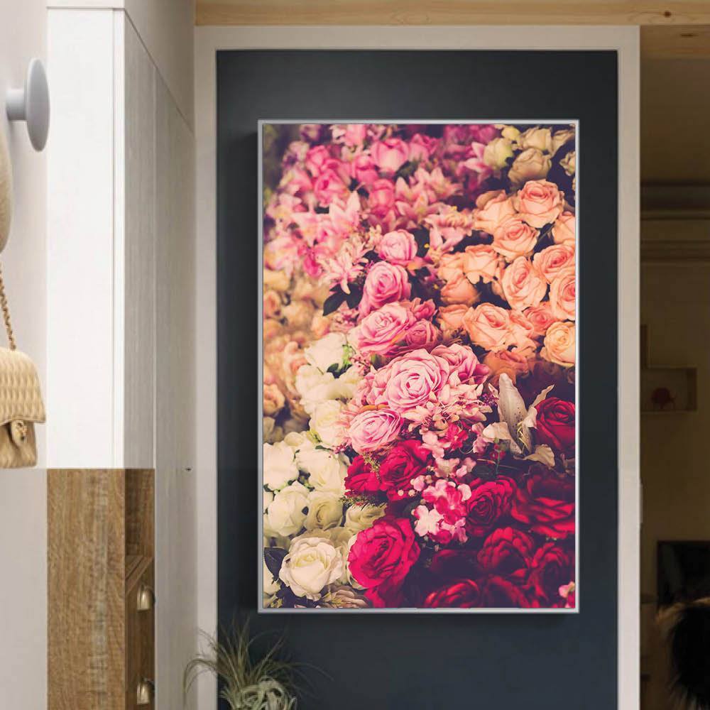 Rose Bouquet Canvas - Nordic Side - 
