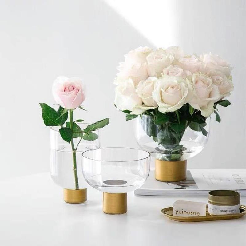 Crystal Tabletop Vase Set