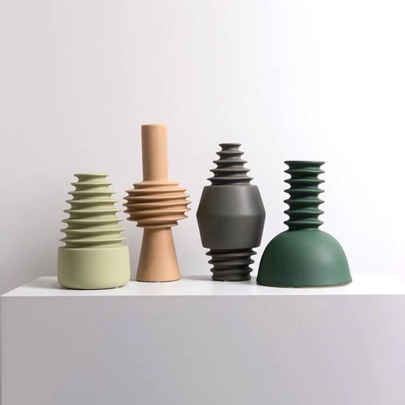 Gorgon Ceramic Vase