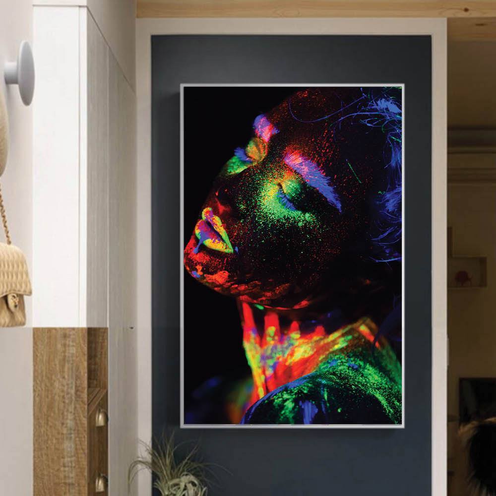 Glowing Woman Canvas - Nordic Side - 