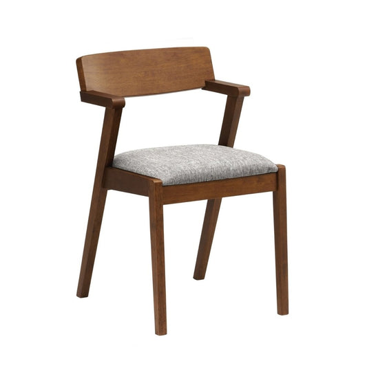 Zola - Cocoa & Walnut Dining Chair - Nordic Side - 06-01, feed-cl0-over-80-dollars, feed-cl1-furniture, gfurn, hide-if-international, modern-furniture, us-ship