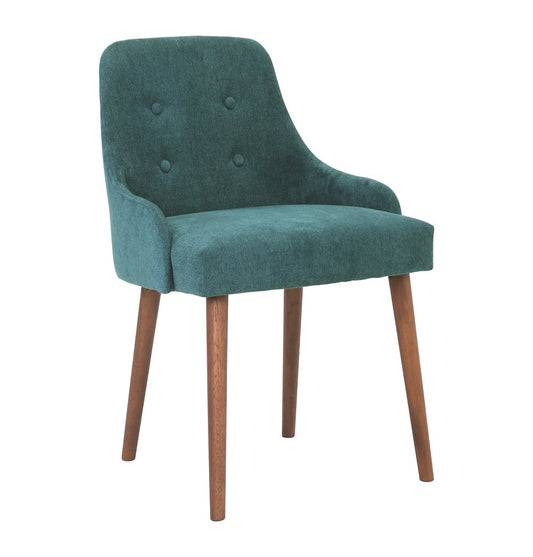 Caitlin - Green & Cocoa Dining Chair - Nordic Side - 06-01, feed-cl0-over-80-dollars, feed-cl1-furniture, gfurn, hide-if-international, modern-furniture, us-ship