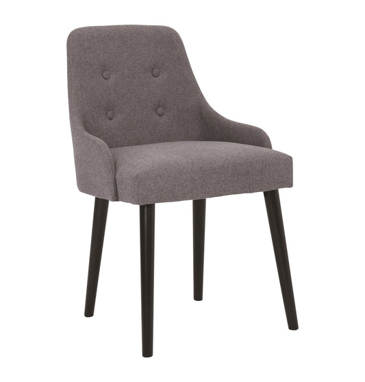 Caitlin - Grey & Black Dining Chair - Nordic Side - 06-01, feed-cl0-over-80-dollars, feed-cl1-furniture, gfurn, hide-if-international, modern-furniture, us-ship