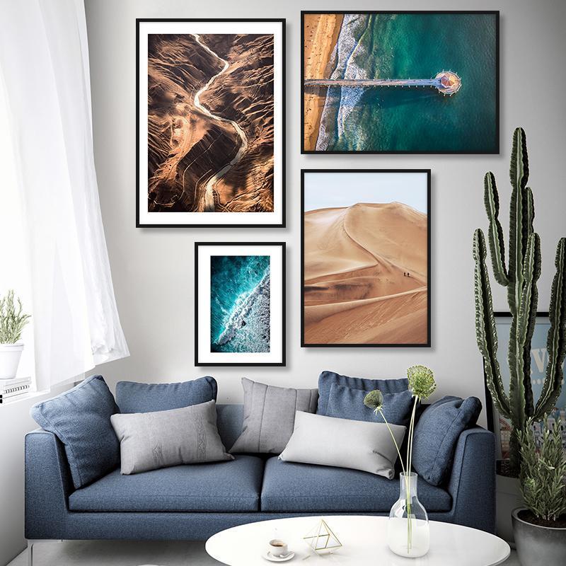 Ocean Desert Prints - Nordic Side - Art + Prints, not-hanger
