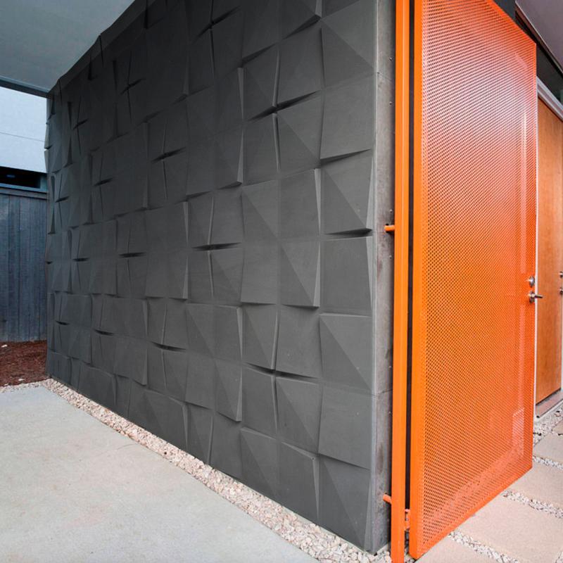 Square: Nordvian 3D Wall Panel Form - 12-unit Box - Nordic Side - Wall, Walls