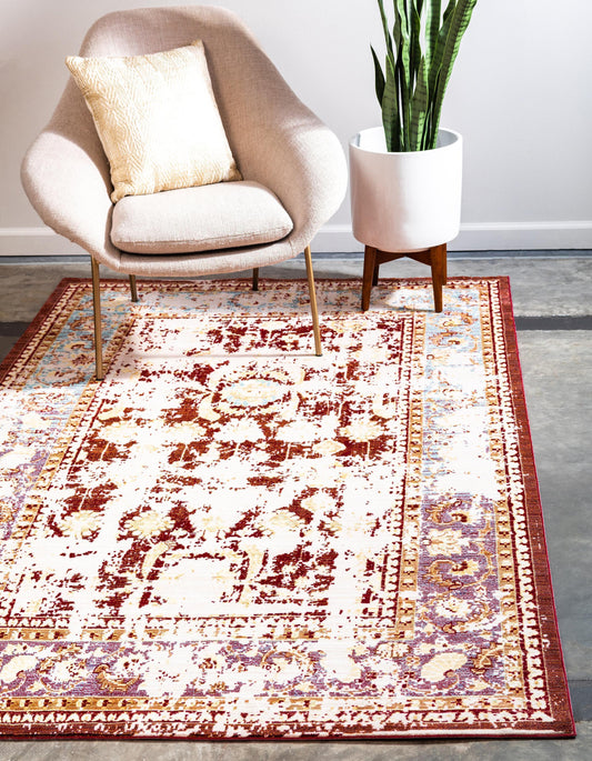 Rey - Faded Vintage Rug - Nordic Side - feed-cl0-over-80-dollars, unique-loom, us-only, us-ship