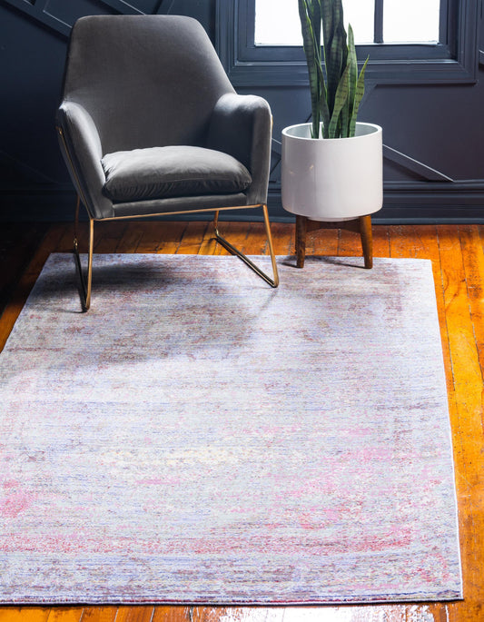 Zaire - Violet Gradient Blend Rug - Nordic Side - feed-cl0-over-80-dollars, unique-loom, us-only, us-ship