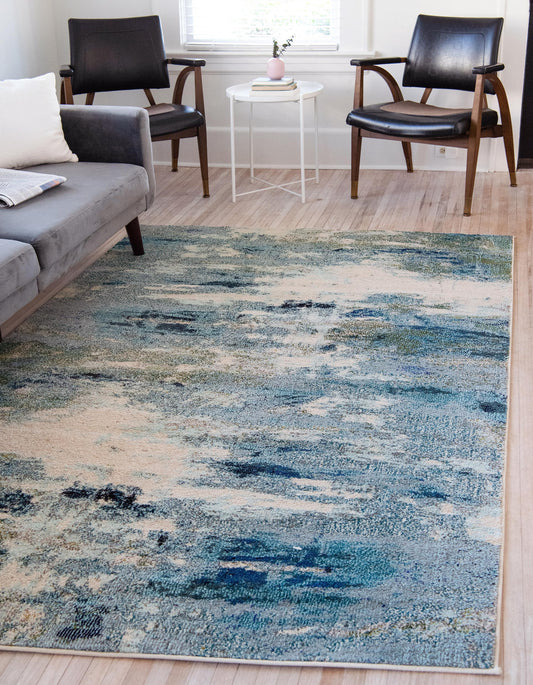Santos - Watercolor Blend Rug - Nordic Side - feed-cl0-over-80-dollars, unique-loom, us-only, us-ship
