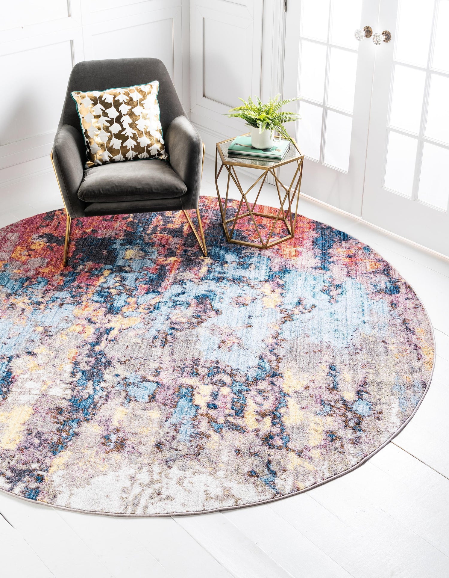 Brice - Modern Color Rug - Nordic Side - abstract-rug, area-rug, door-mat, feed-cl0-over-80-dollars, geometric-rug, hallway-runner, large-rug, modern, modern-rug, round-rug, unique-loom, us-o