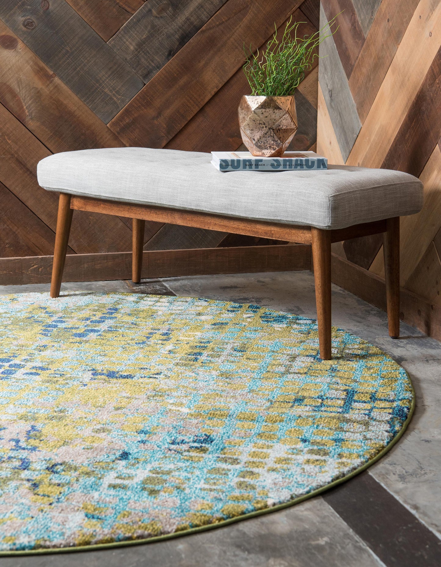 Franco - Modern Circle Pattern Rug - Nordic Side - abstract-rug, area-rug, feed-cl0-over-80-dollars, hallway-rug, large-rug, modern, modern-rug, round-rug, rug, runner, unique-loom, us-only, 