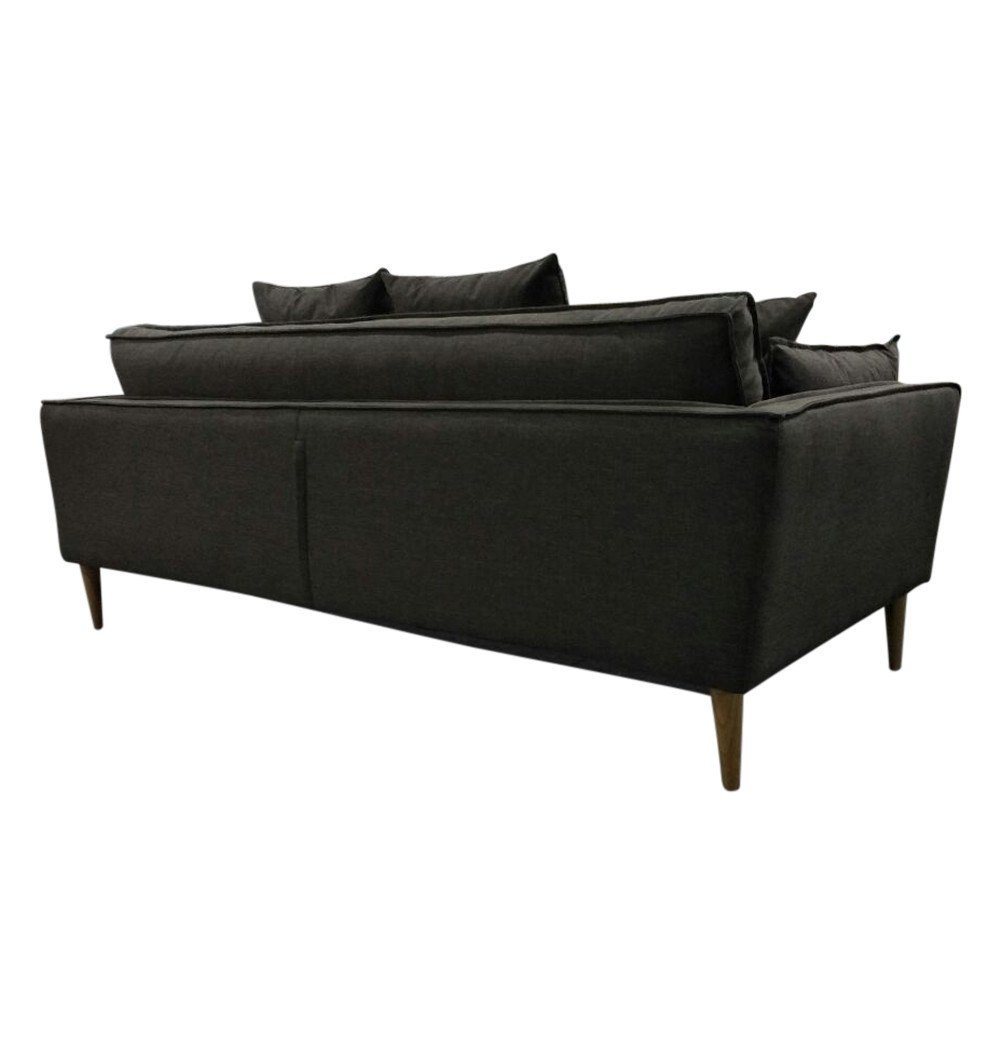 Olivia - 3-Seater Grey Sofa & Ottoman - Nordic Side - 06-10, feed-cl0-over-80-dollars, feed-cl1-furniture, feed-cl1-sofa, gfurn, hide-if-international, modern-furniture, sofa, us-ship