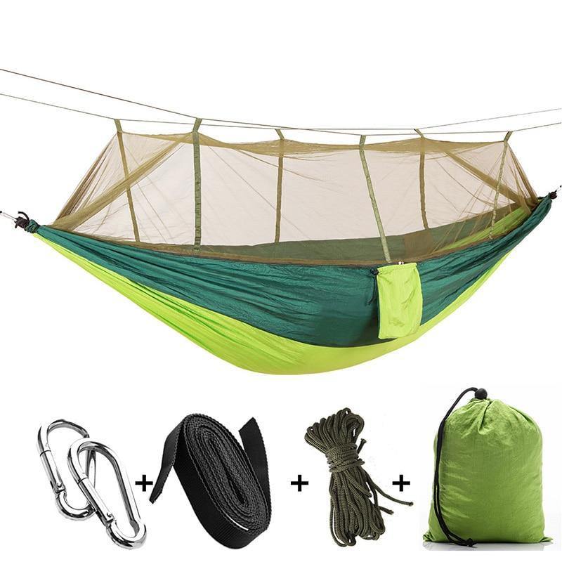 Hammock with Mosquito Bug Net - Camping, Portable, Outdoor - Nordic Side - bug net, chair swings outdoor, hammock chair, hammock chair stand, hammock swing, hammock swing chair, hanging chair