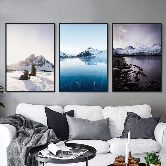 Arctic Landscape Canvas - Nordic Side - 