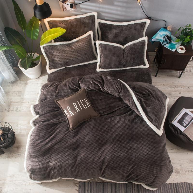 Soft Velvet Bedding Set - Nordic Side - 
