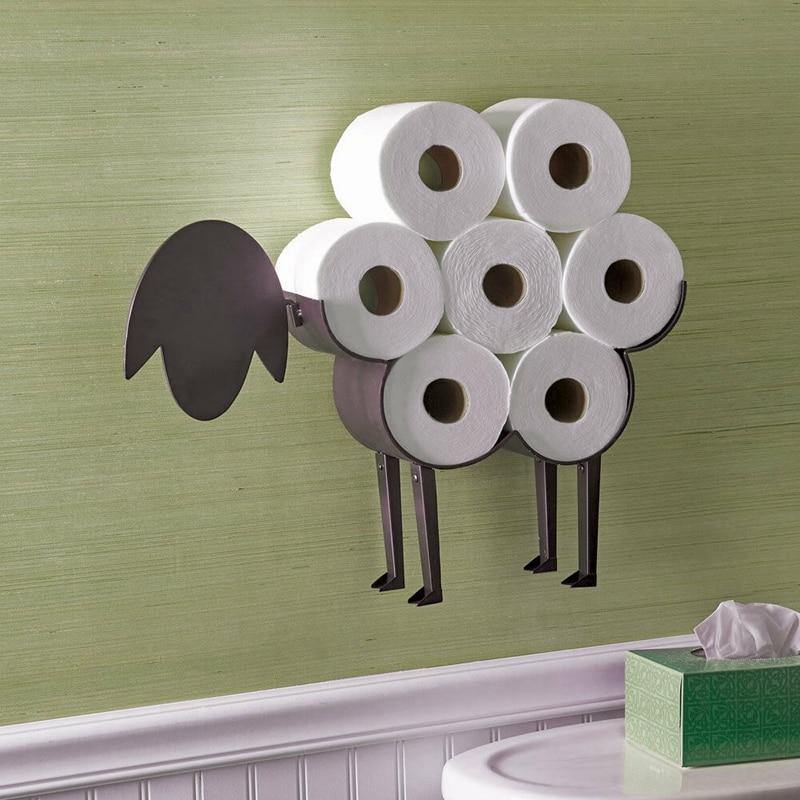 Decorative Sheep Paper Holder - Nordic Side - holder, sheep