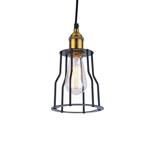 Edison - Industrial Cage Pendant - Nordic Side - 06-04, feed-cl1-lights-over-80-dollars, gfurn, hide-if-international, us-ship