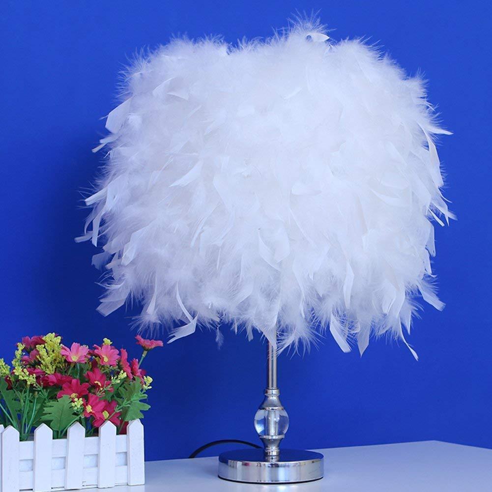 Luxury Feather Crystal Lamp - Nordic Side - 