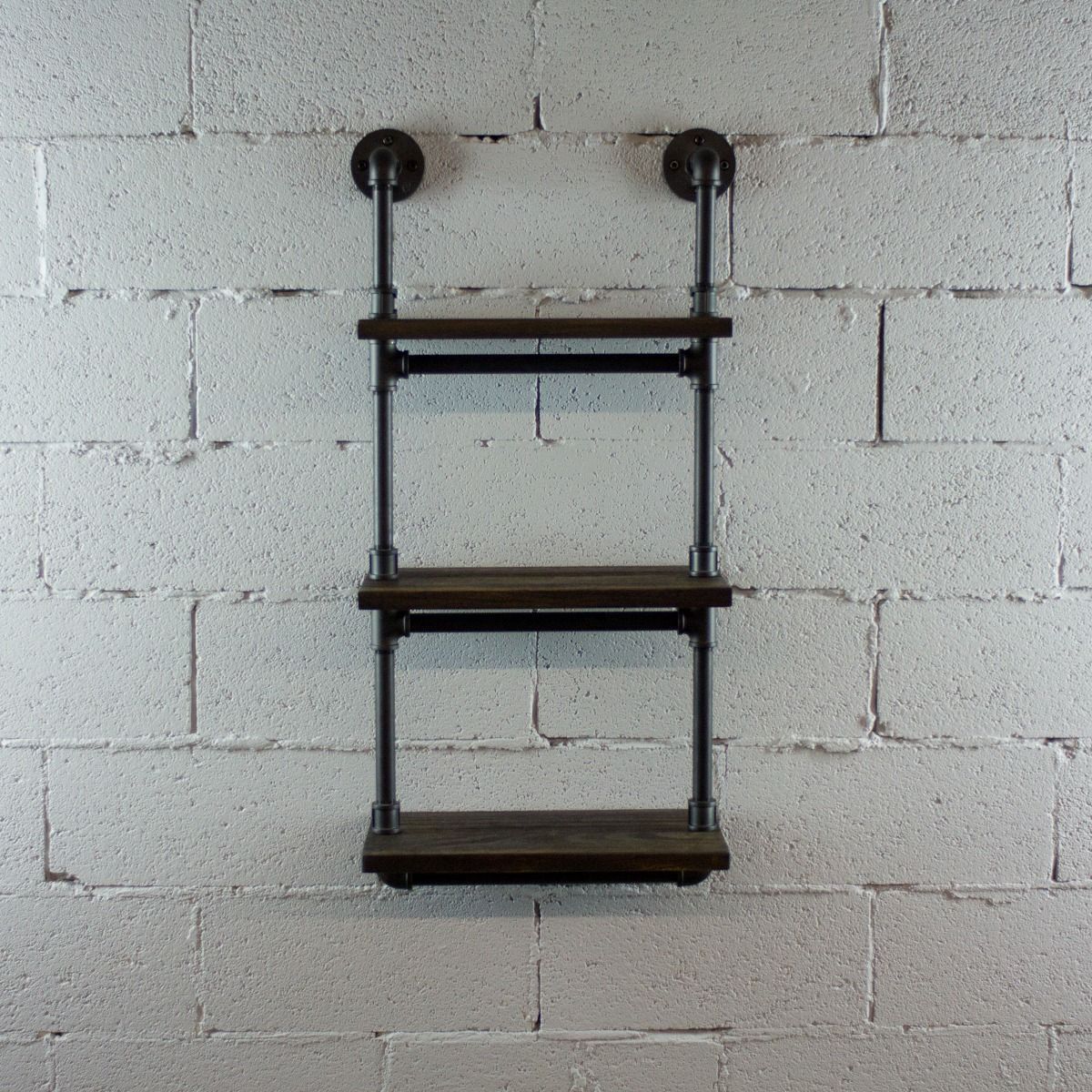 Three Tier Wall Mounted Shelves - Nordic Side - 10-08, feed-cl0-over-80-dollars, furniture-pipeline, furniture-tag, US