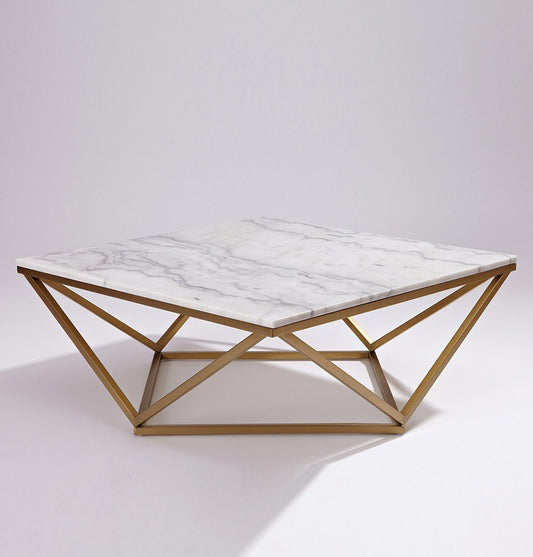 Celeste - Marble Top Abstract Coffee Table