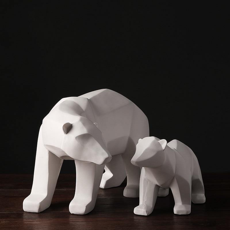 Polar Bear Figurines - Nordic Side - bear, figurines, polar