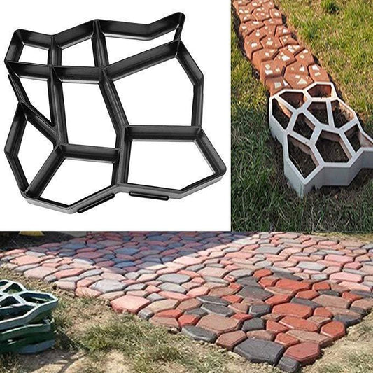 Paivo - DIY Garden Pavement Stone Walkway Mold - Nordic Side - 05-10