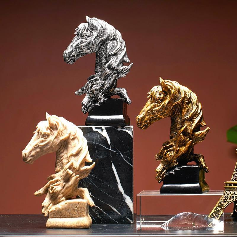 Decorative Horse Figurine - Nordic Side - decorative, figurine, horse