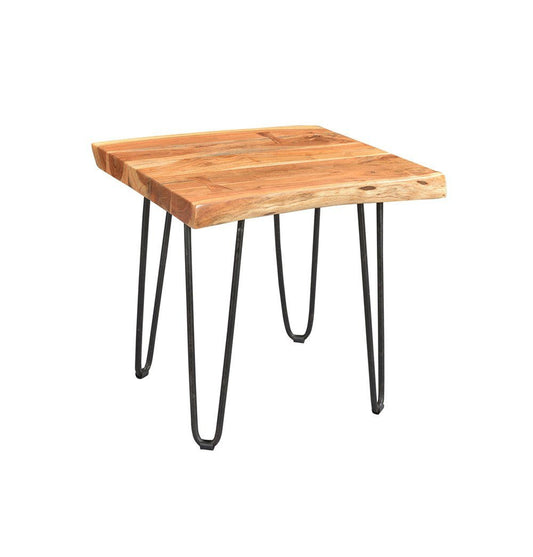 Driftwood - Artisan Modern Wood Top Table - Nordic Side - 05-27, feed-cl0-over-80-dollars, feed-cl1-furniture, gfurn, hide-if-international, modern-furniture, us-ship