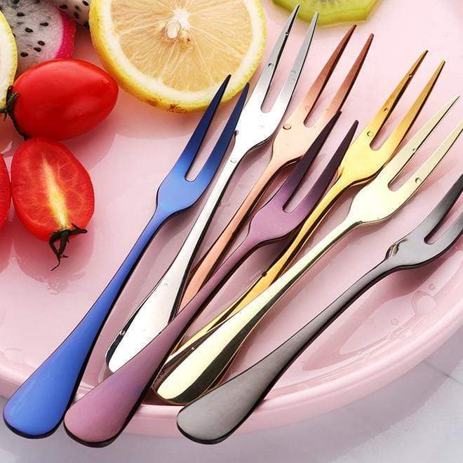 Milan Fruit Fork - Nordic Side - __tab1:handle-care, best-selling, bis-hidden, dining, utensils