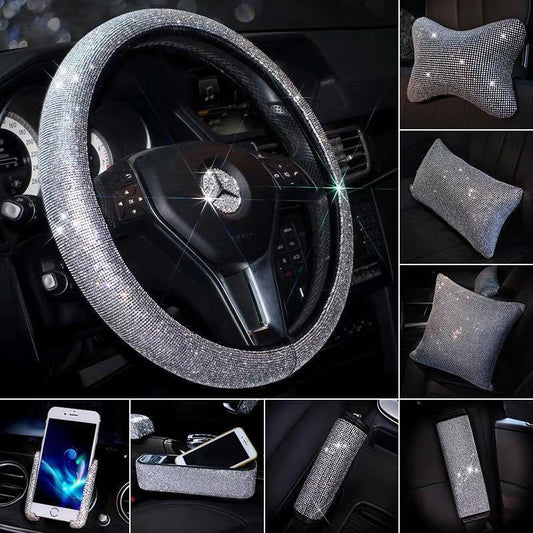 Diamond Rhinestones Crystal Car Accessories - Nordic Side - 