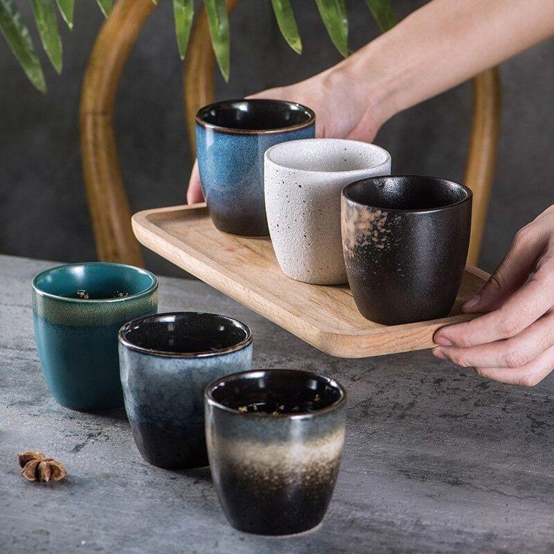 Klastiva™ Premium Ceramic Coffee Mugs - Nordic Side - 
