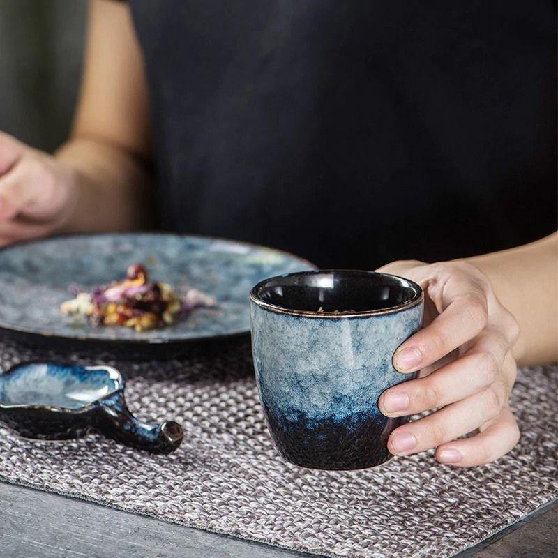 Klastiva™ Premium Ceramic Coffee Mugs - Nordic Side - 